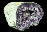 Wide, Purple Amethyst Geode - Uruguay #123830-1